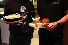 Hamburger Praesentation